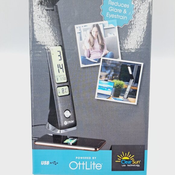 Prevention by OttLite LED Task Adjustable Lamp with Digital Display - Picture 4 of 13